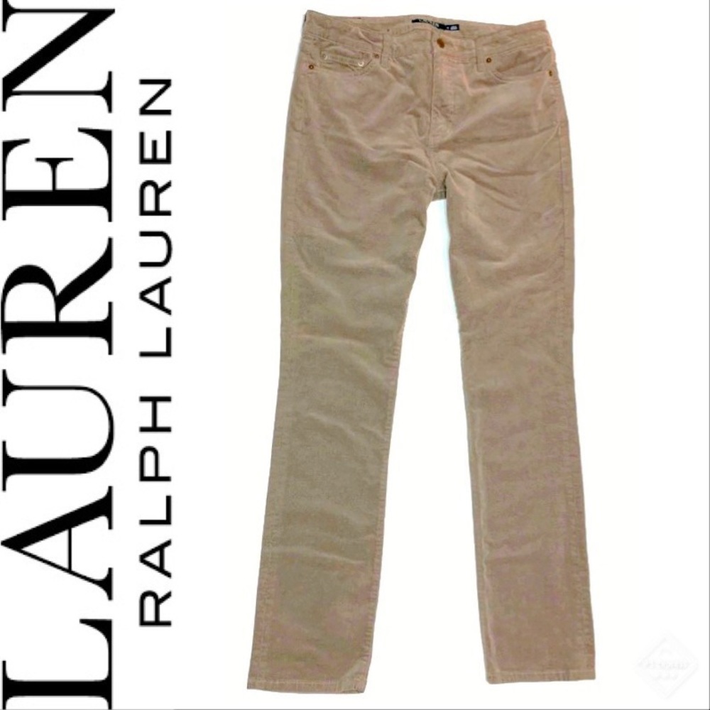 LAUREN Ralph Lauren Straight Corduroy Jeans Sz 10